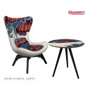 Queen SYDNEY QUM-552 Berjer + Fiskos Set